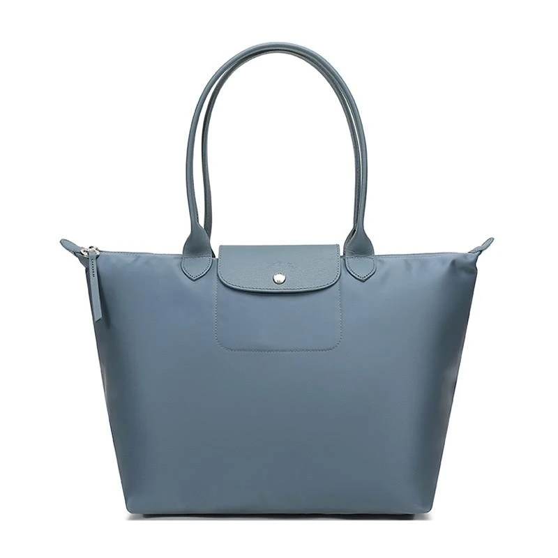 商品[国内直发] Longchamp|珑骧 LONGCHAMP 奢侈品 女士ROSEAU系列中号黑色小牛皮鳄鱼纹手提斜挎包 10058 HTS 001送女友礼物,价格¥3024,第10张图片详细描述