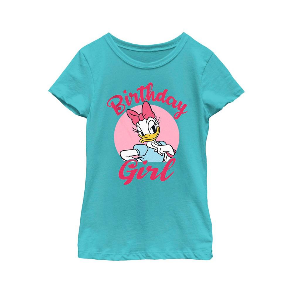 Girl's Mickey & Friends Birthday Girl Daisy  Child T-Shirt商品第1张图片规格展示