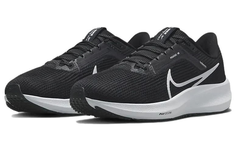 商品[国内直发] NIKE|Air Zoom Pegasus 40 轻便舒适耐磨透气 低帮 休闲训练跑步鞋 女款 黑白,价格¥433,第4张图片详细描述
