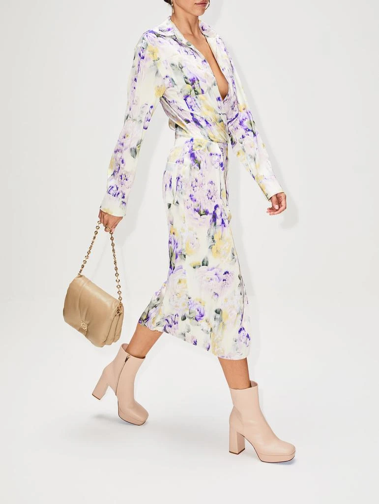 商品Off-White|Mama Twist Satin Dress,价格¥2570,第3张图片详细描述