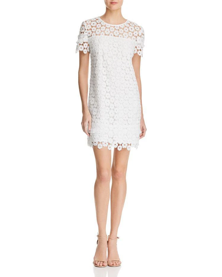 商品AQUA|Fringe-Trim Lace Dress - 100% Exclusive,价格¥459,第1张图片