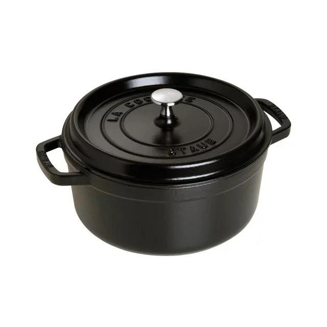 商品Staub|Staub Cast Iron 4-qt Round Cocotte,价格¥2473,第3张图片详细描述