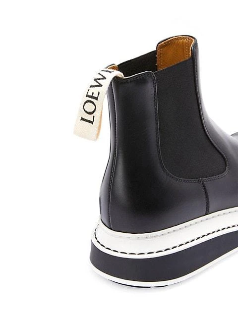 商品Loewe|Two-Tone Leather Chelsea Boots,价格¥3638,第3张图片详细描述