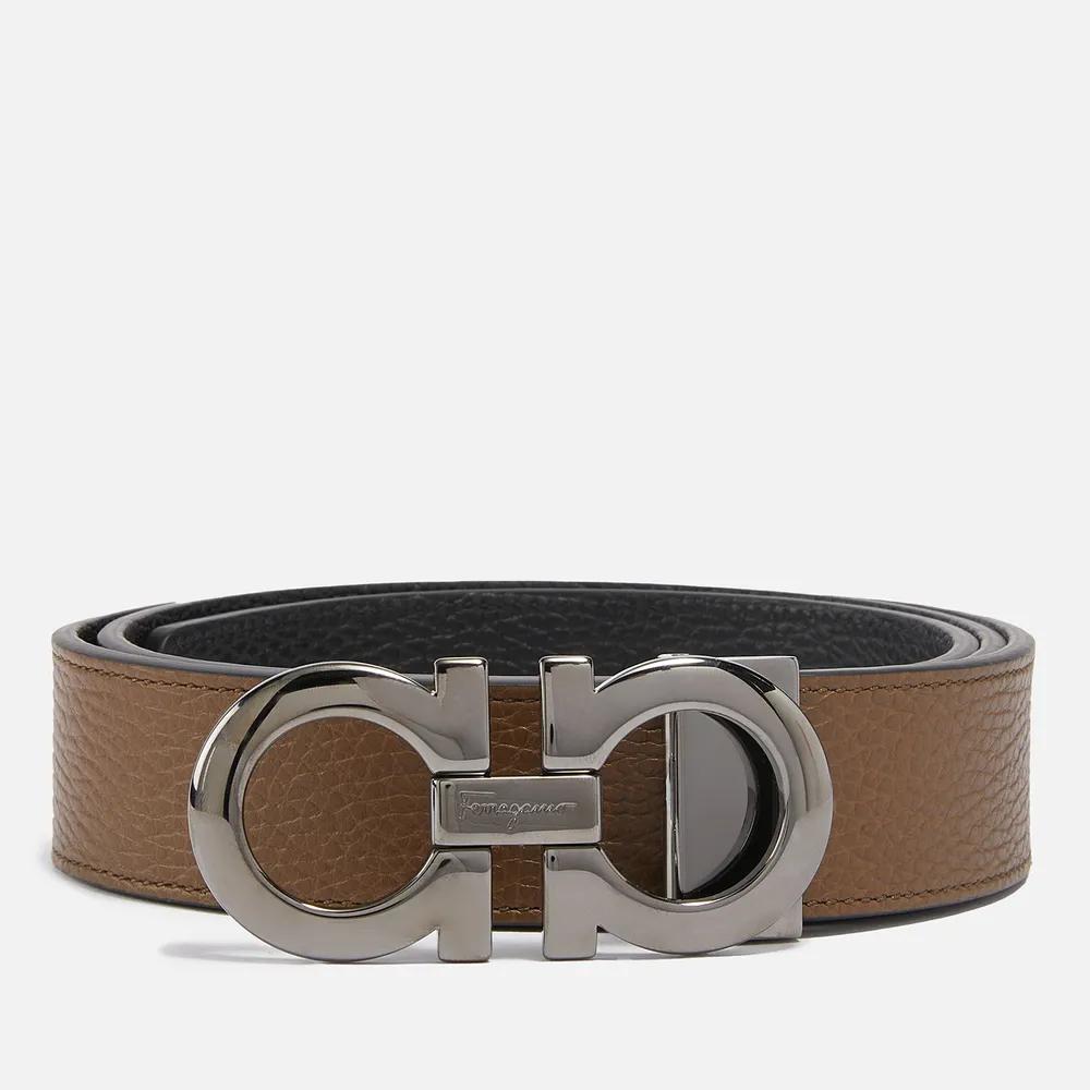 Salvatore Ferragamo Reversible Gancini Leather Belt商品第1张图片规格展示
