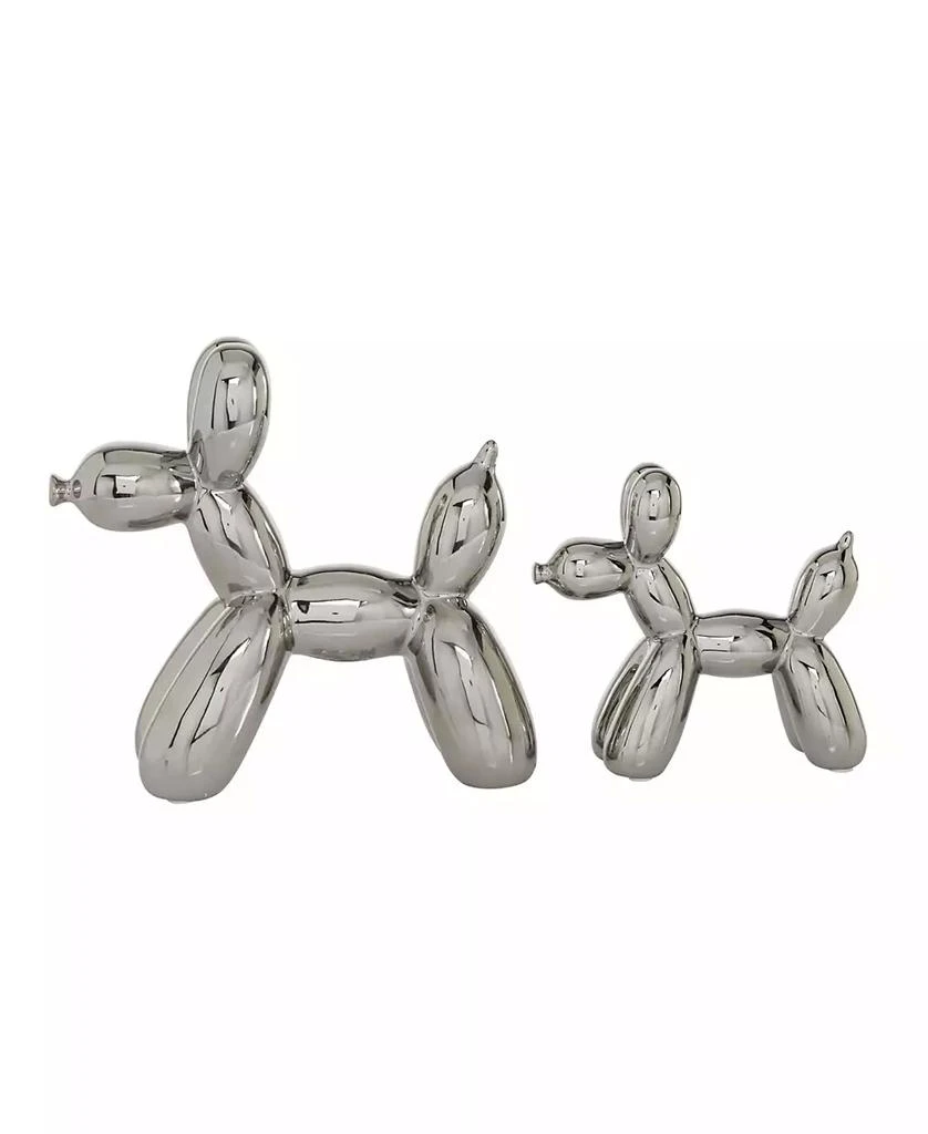 商品Rosemary Lane|Contemporary Dog Sculpture, Set of 2,价格¥489,第3张图片详细描述
