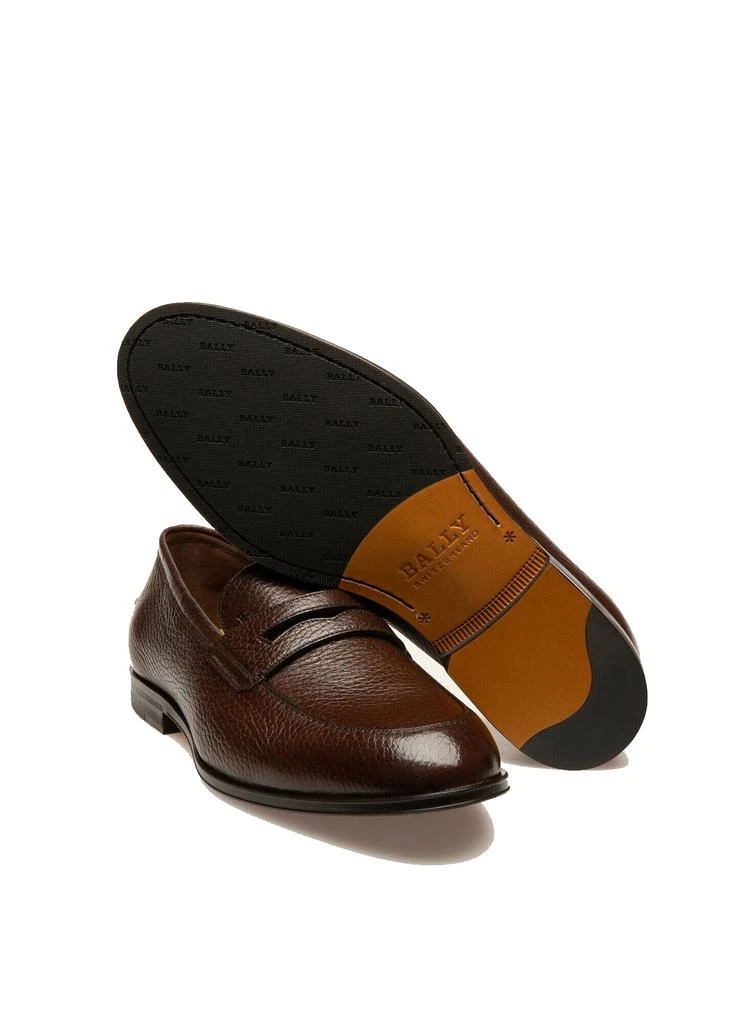 商品Bally|NEW Bally Webb Men's 6231400 Coconut Leather Loafers,价格¥2557,第2张图片详细描述