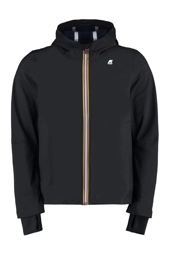 商品K-Way|K-Way Jacko Technical Fabric Hooded Jacket,价格¥1894,第1张图片