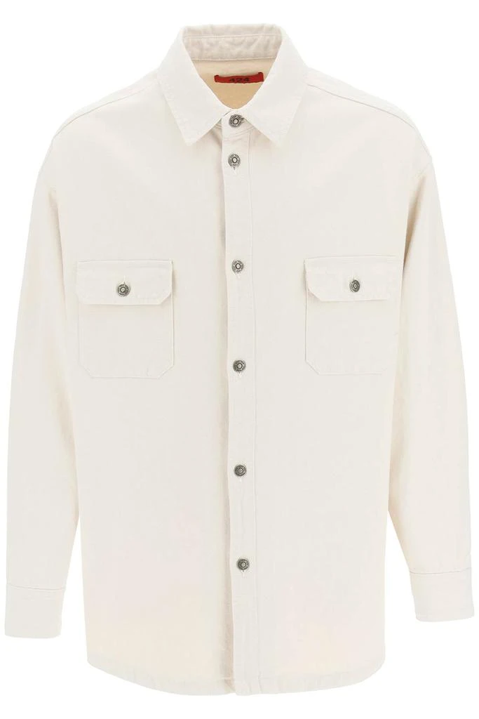 商品FourTwoFour on Fairfax|Cotton Denim Overshirt,价格¥1678,第1张图片