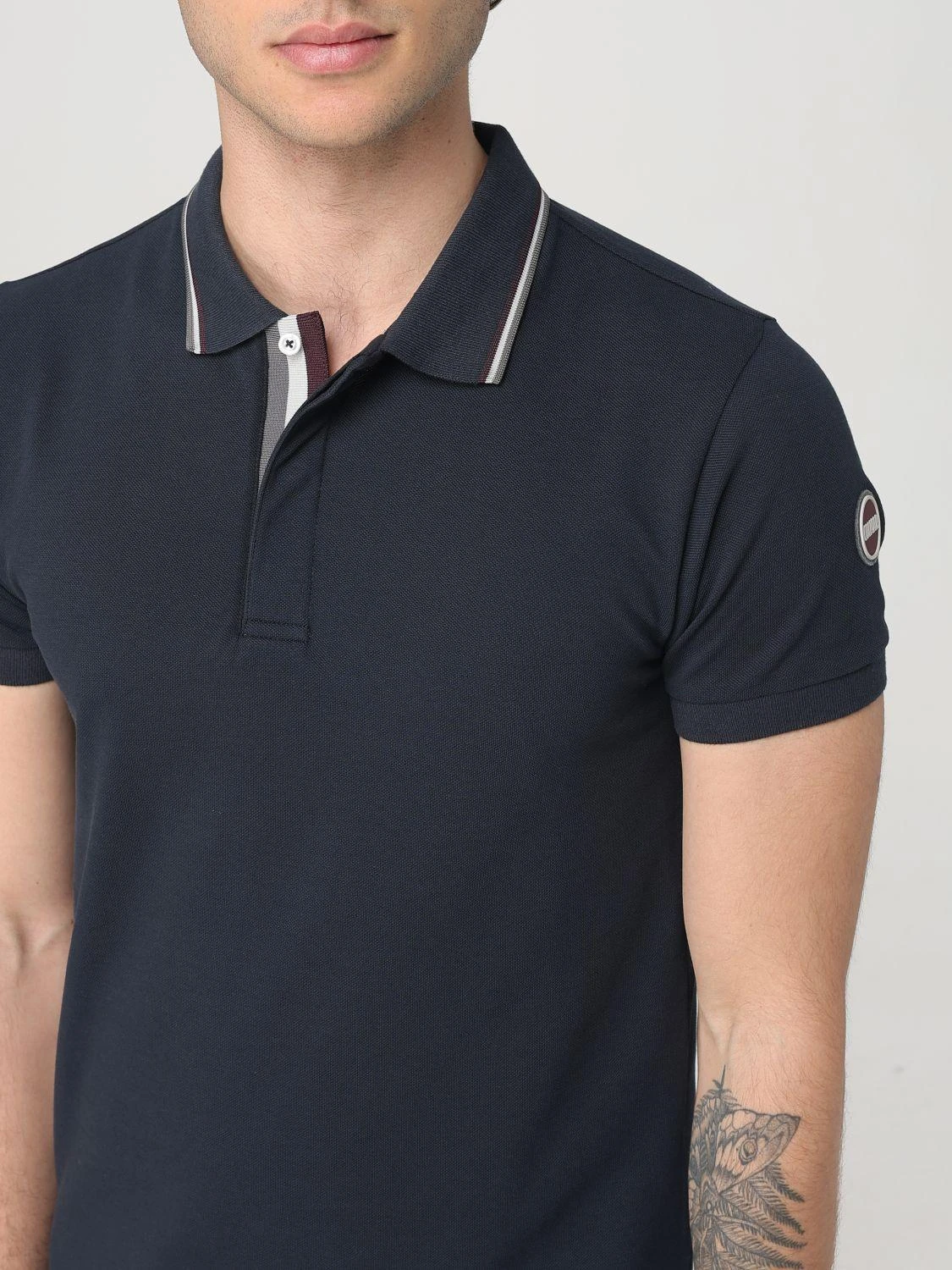商品COLMAR|COLMAR 男士POLO衫 7663R7XH68 深蓝色,价格¥930,第4张图片详细描述