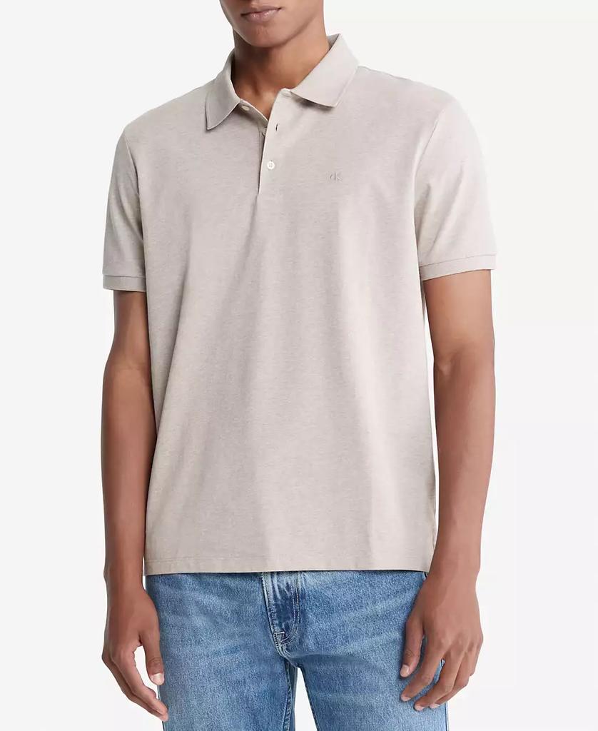 Calvin Klein | Men's Regular-Fit Smooth Cotton Monogram Logo Polo Shirt 293.54元 商品图片