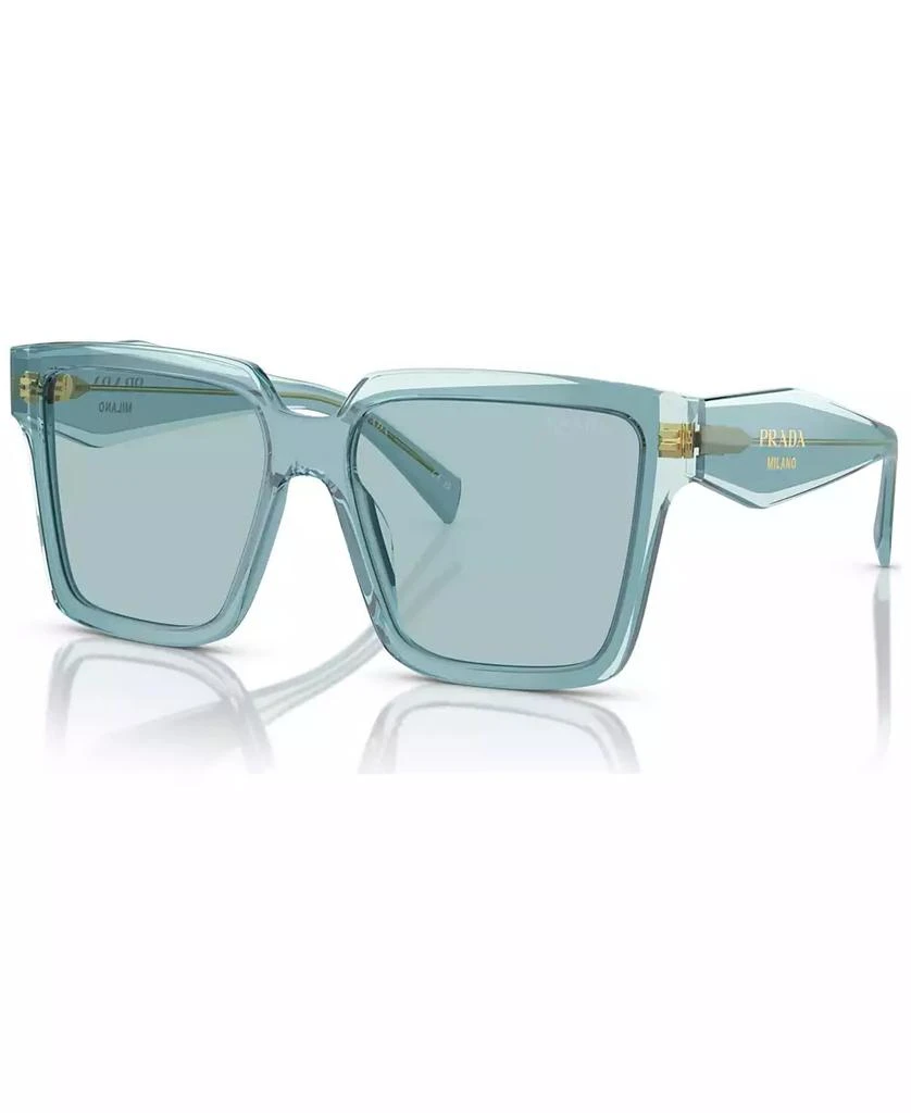 商品Prada|Oversized Low Bridge Women's Sunglasses, PR 24ZSF,价格¥3028,第1张图片