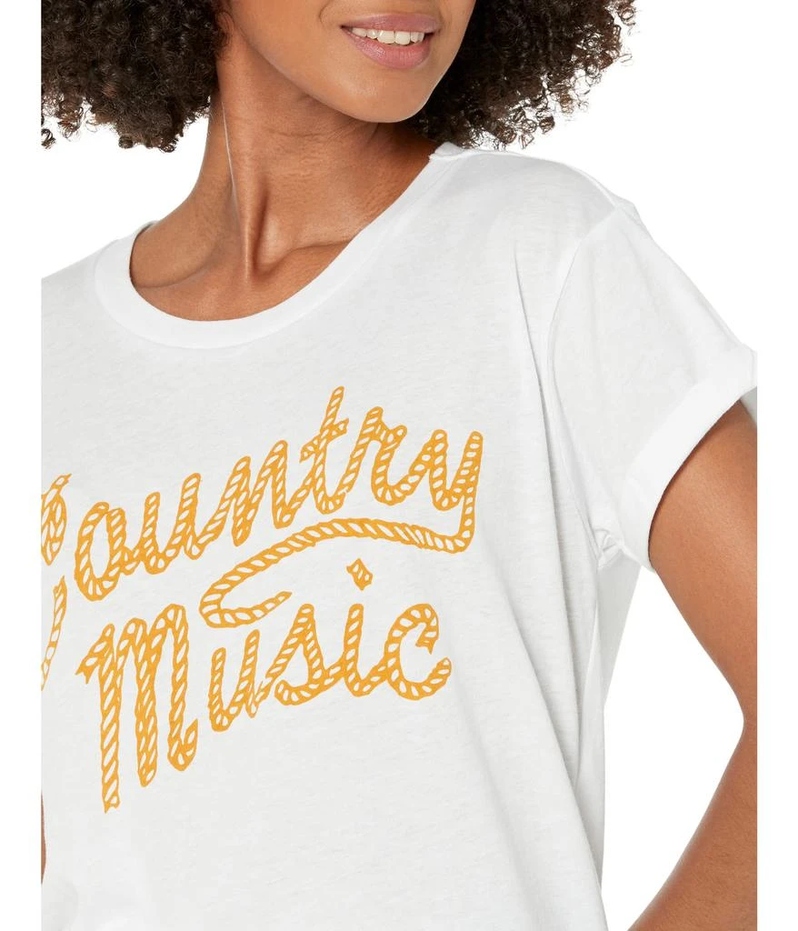 商品Chaser|Vintage Country Music Cap Sleeve Tee,价格¥314,第3张图片详细描述