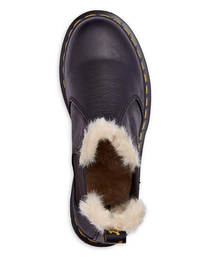 商品Dr. Martens|Women's Leonore Faux Fur Lined Chelsea Boots,价格¥1347,第5张图片详细描述