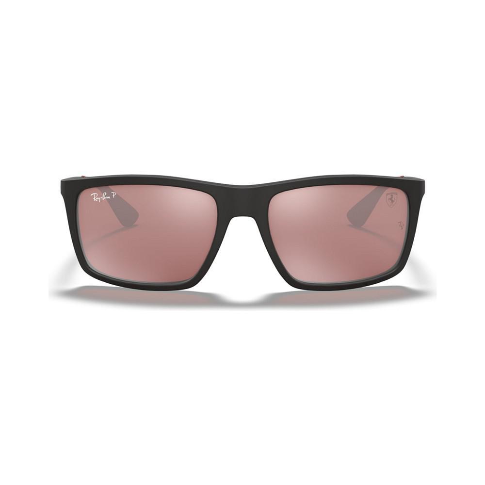 商品Ray-Ban|Men's Polarized Sunglasses, RB4228M Scuderia Ferrari Collection 58,价格¥1932,第1张图片