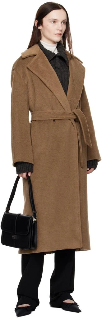 商品Max Mara|Brown Fragore Coat,价格¥17786,第4张图片详细描述