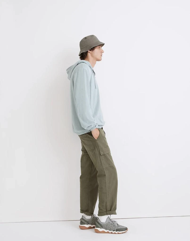 商品Madewell|Terry Cloth Quarter-Zip Hoodie Sweatshirt,价格¥401,第2张图片详细描述