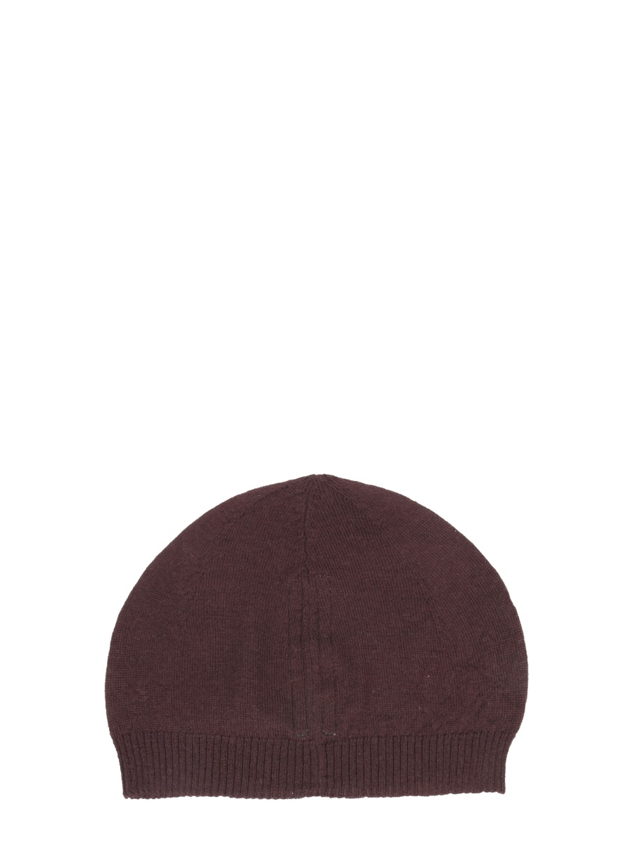 Rick Owens 男士帽子 RU01B1495M64 酒红色商品第2张图片规格展示