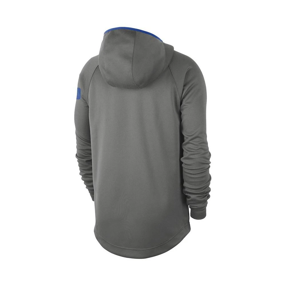 商品NIKE|Men's Gray Duke Blue Devils Basketball Spotlight Performance Raglan Pullover Hoodie,价格¥358,第3张图片详细描述