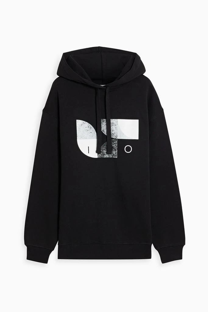 商品IRO|Walya printed cotton-fleece hoodie,价格¥849-¥1127,第1张图片