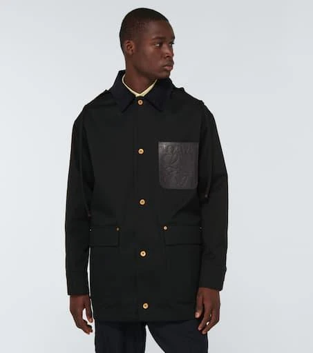 商品Loewe|Cotton patch-pocket parka,价格¥8316,第3张图片详细描述