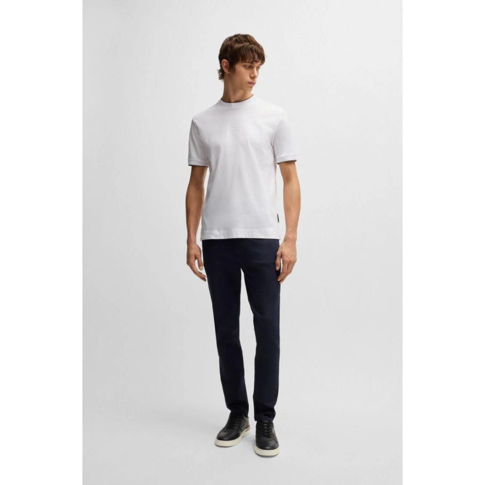 商品Hugo Boss|Porsche x  mercerized-cotton T-shirt with special branding,价格¥755,第2张图片详细描述