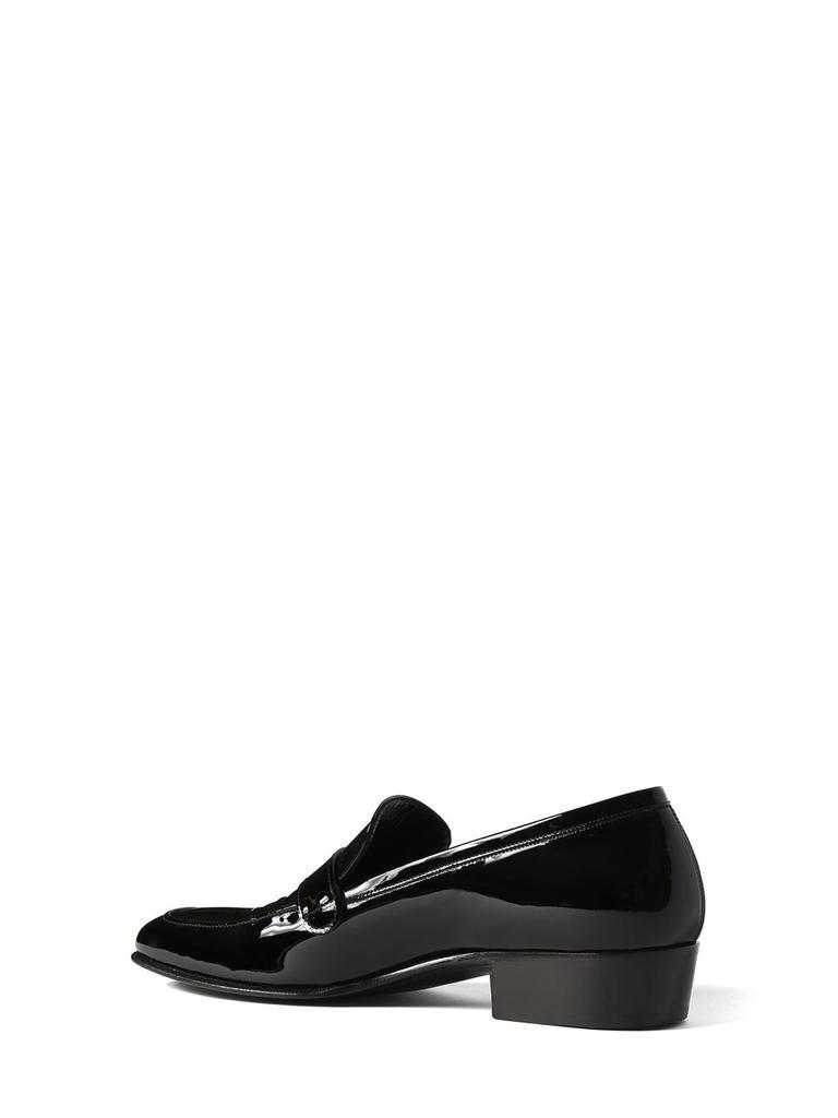 商品Yves Saint Laurent|30mm Solferino Patent Leather Loafers,价格¥6183,第5张图片详细描述