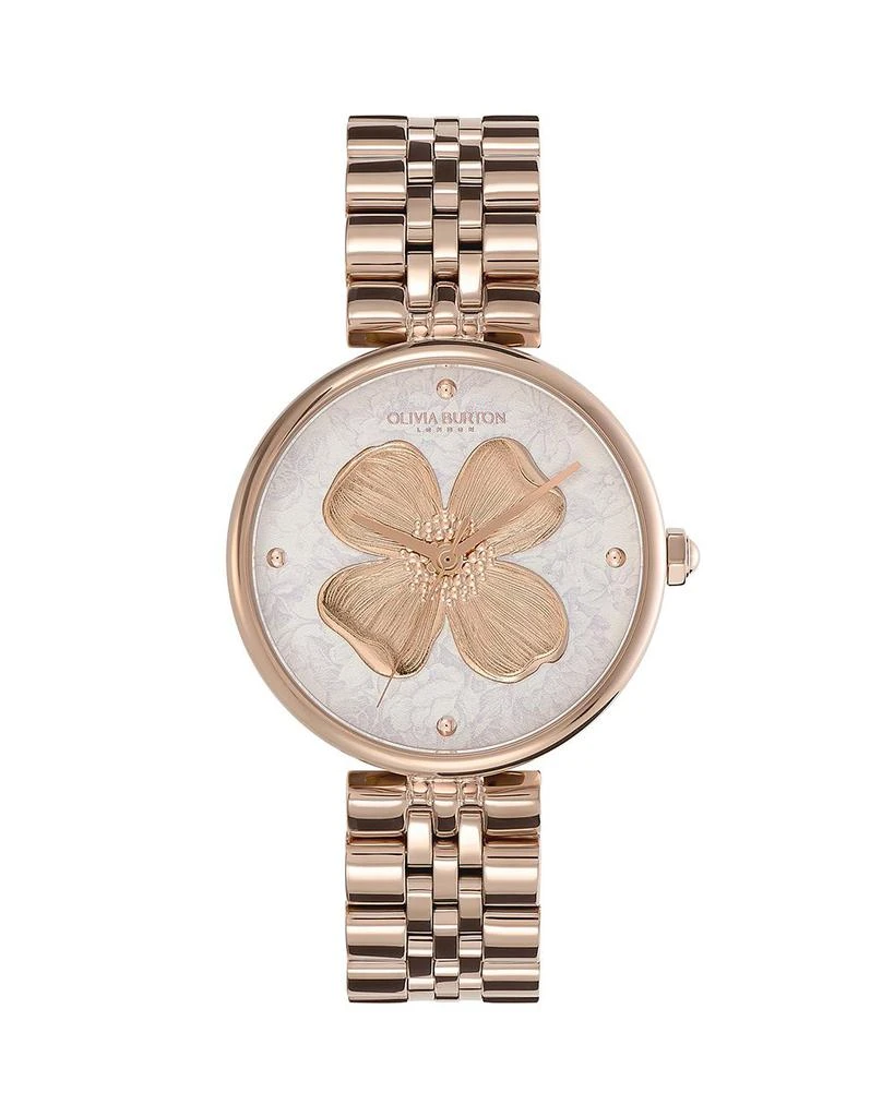商品Coach|COACH Dogwood T-Bar Watch, 36mm,价格¥961,第1张图片