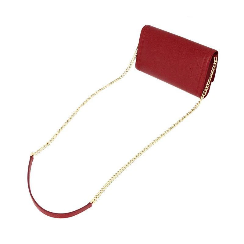 商品Salvatore Ferragamo|香港直邮SALVATOREFERRAGAMO菲拉格慕女士红色蝴蝶结斜挎包675578,价格¥6849,第4张图片详细描述