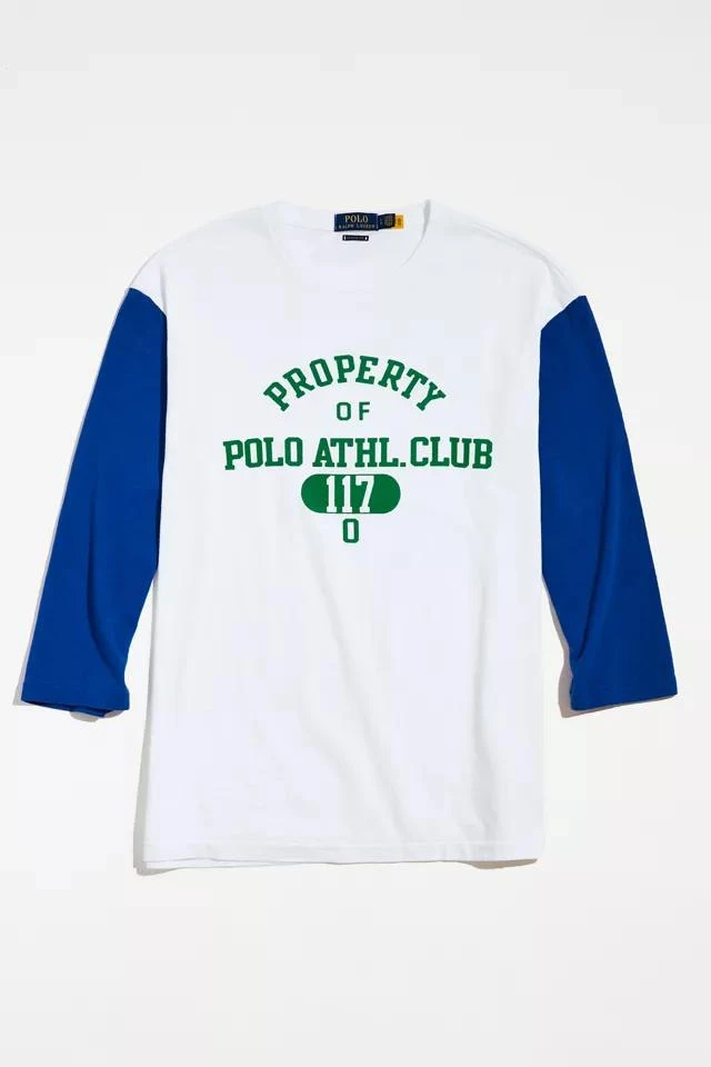 商品Ralph Lauren|Polo Ralph Lauren Athletic Club Raglan Tee,价格¥75,第1张图片