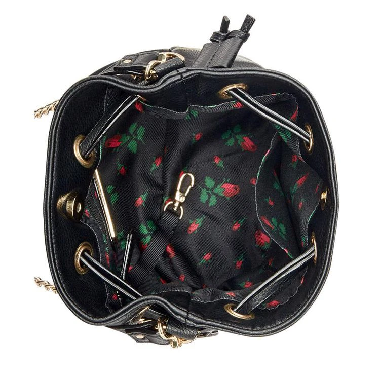 商品Betsey Johnson|Studded Robot Mini Crossbody Bucket Bag,价格¥260,第4张图片详细描述