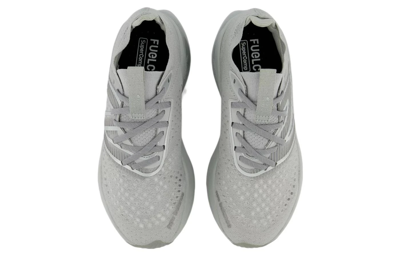 商品[国内直发] New Balance|NB FuelCell 运动竞速 织物减震防滑耐磨透气回弹 低帮 碳板 训练跑步鞋 女款 灰色,价格¥608,第5张图片详细描述