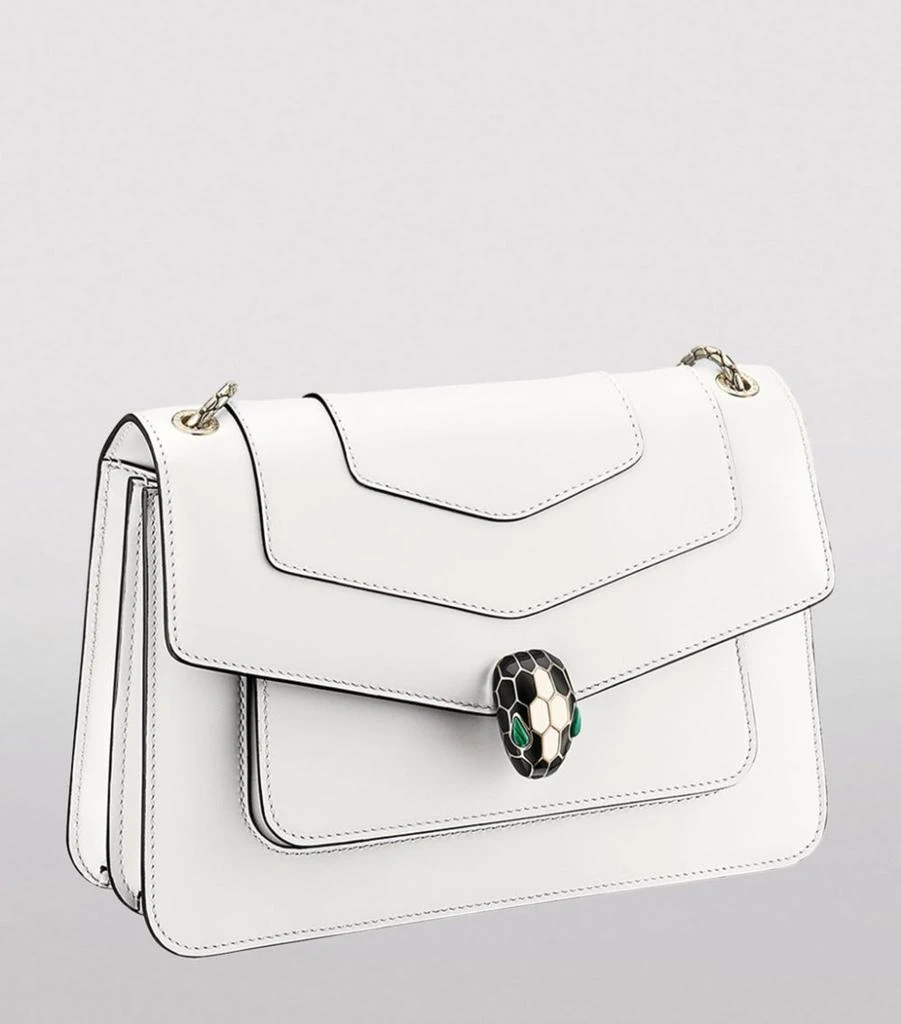 商品BVLGARI|Leather Serpenti Forever Shoulder Bag,价格¥32165,第4张图片详细描述