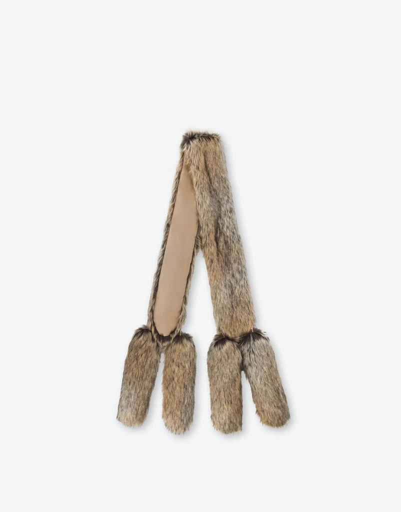 商品Moschino|Furry Effect Scarf,价格¥8503,第1张图片