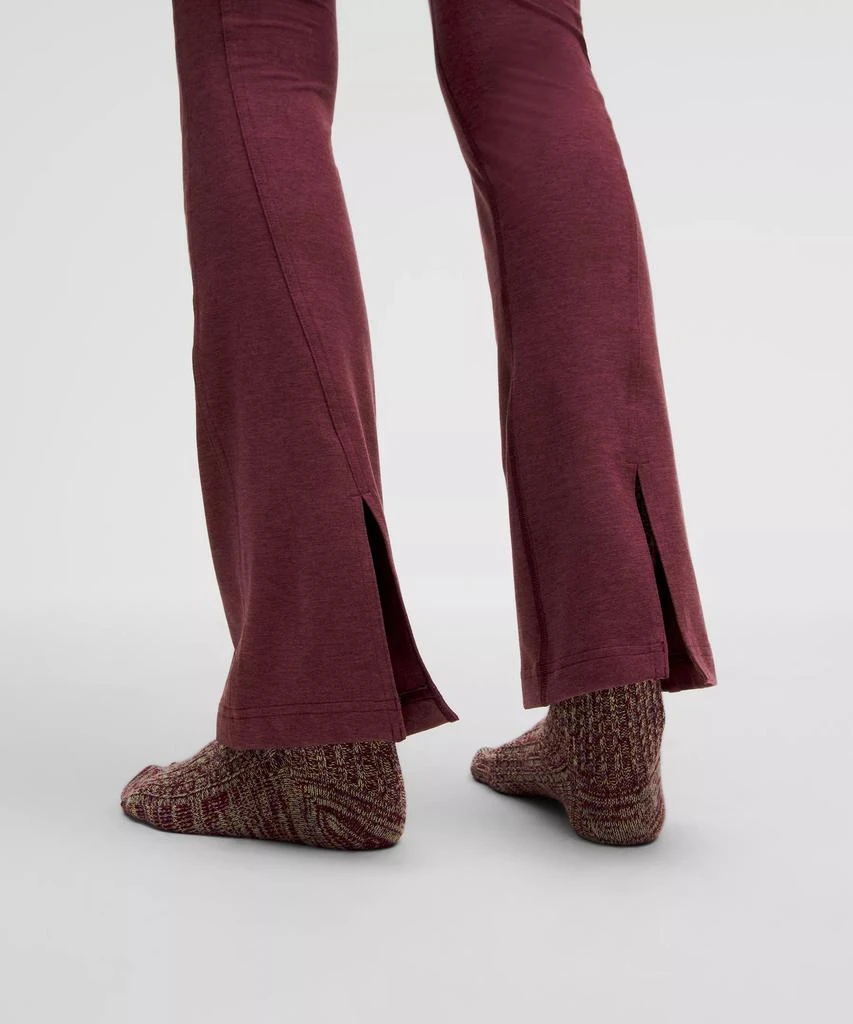 Softy Suedey Split-Hem High-Rise Mini-Flare Pant *Regular 商品