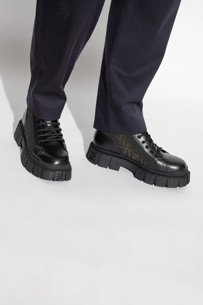 商品Fendi|Monogrammed ankle boots,价格¥11624,第2张图片详细描述