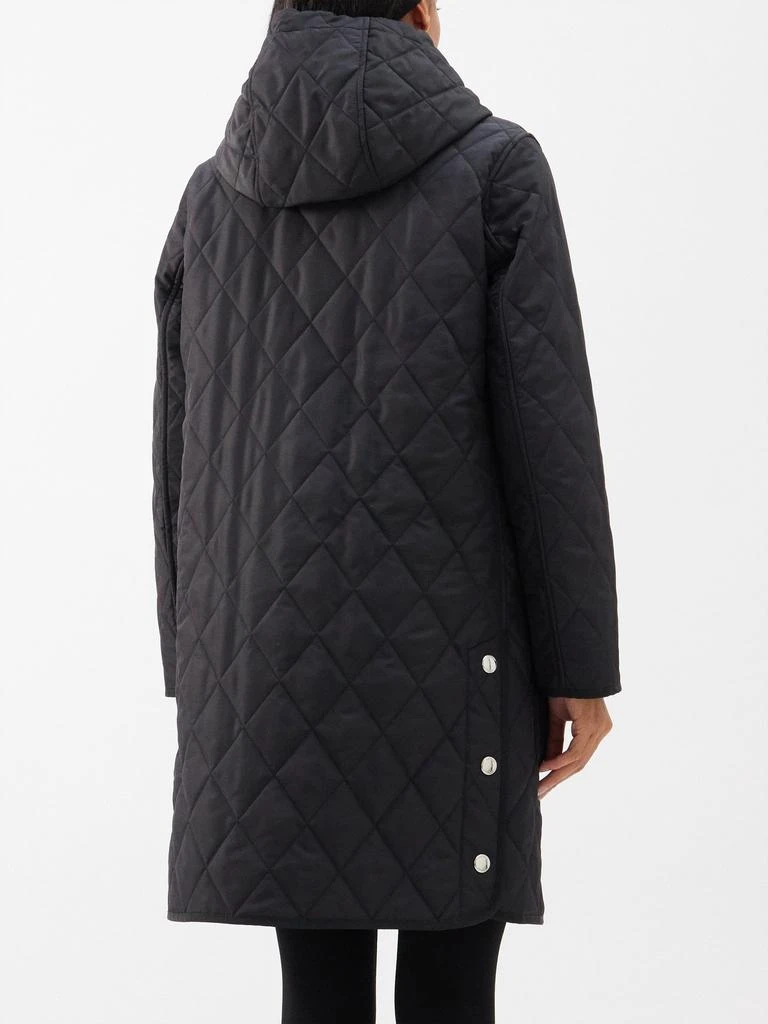商品Burberry|Roxby quilted nylon-canvas coat,价格¥14367,第4张图片详细描述