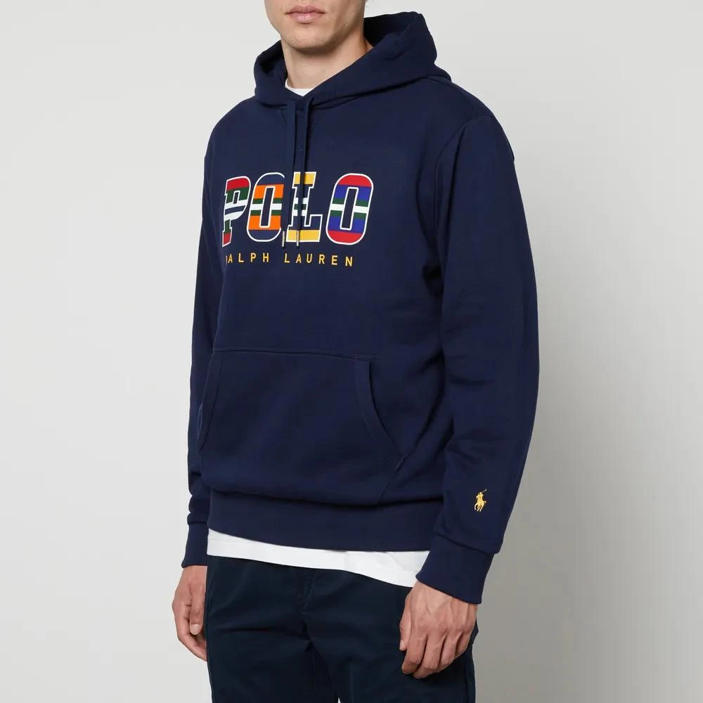 商品Ralph Lauren|Polo Ralph Lauren Logo-Print Cotton-Blend Jersey Hoodie,价格¥1027,第1张图片