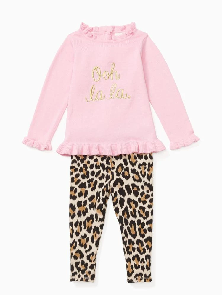 商品Kate Spade|babies' ooh la la legging set,价格¥467,第1张图片