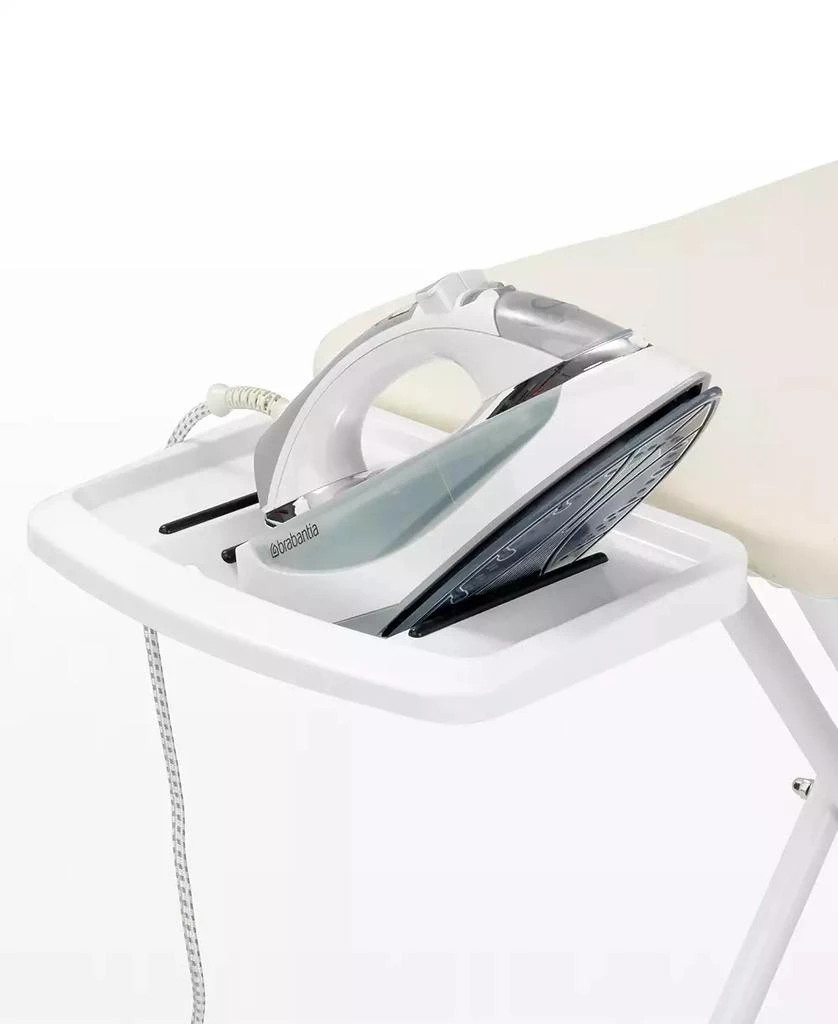 商品Brabantia|Ironing Board C, 49" x 18", 124 x 45 Centimeter - Solid Steam Iron Rest, 1" 25 Millimeter White Frame,价格¥1488,第3张图片详细描述