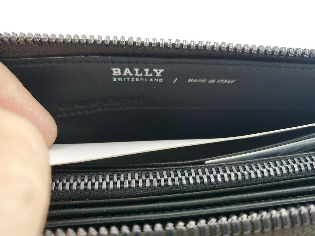 商品Bally|Bally Balen Men's 6218474 Brown Leather Wallet,价格¥2124,第4张图片详细描述