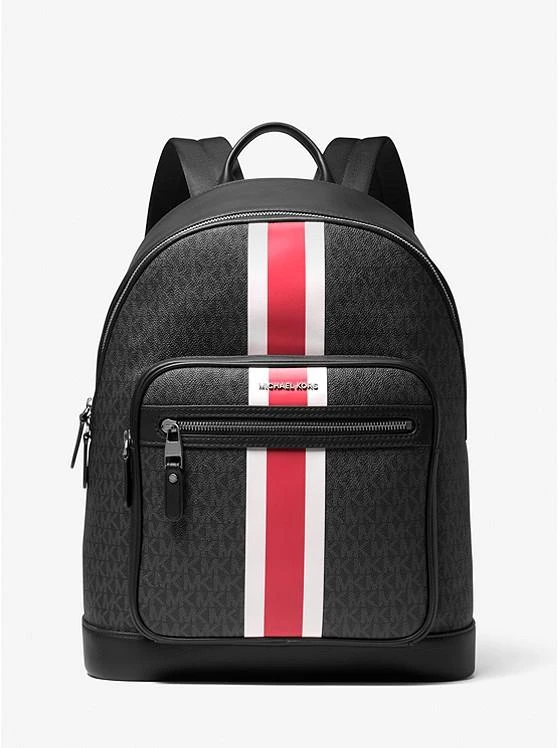 商品Michael Kors|Hudson Logo Stripe Backpack,价格¥1482,第1张图片