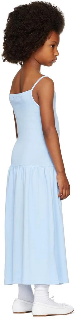商品Gil Rodriguez|Kids Blue LaPointe Dropwaist Midi Dress,价格¥304,第3张图片详细描述