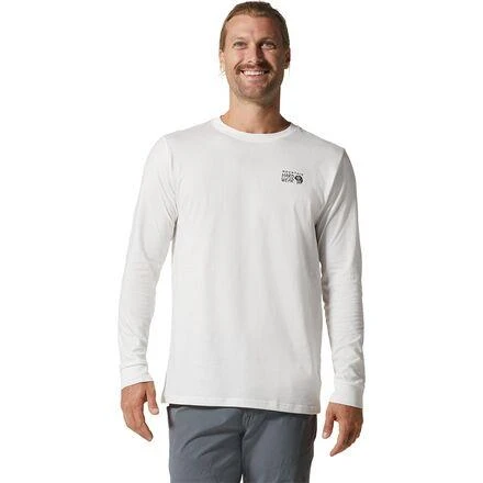 商品Mountain Hardwear|MHW Logo In A Box Long-Sleeve T-Shirt - Men's,价格¥163,第2张图片详细描述