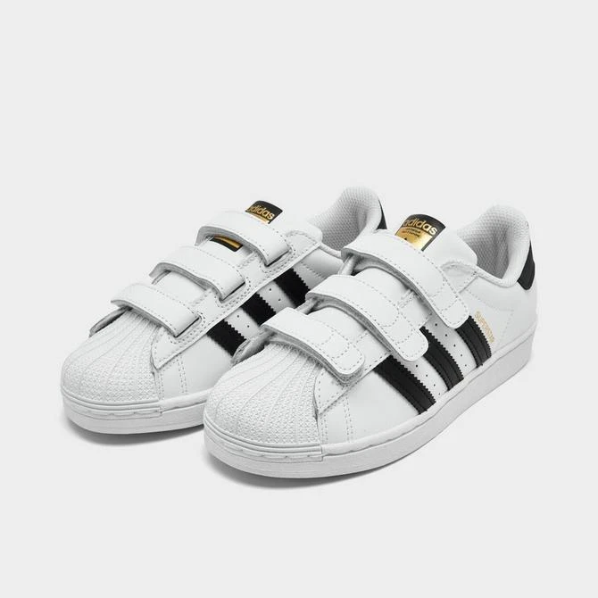 商品Adidas|Little Kids' adidas Originals Superstar Hook-and-Loop Casual Shoes,价格¥445,第2张图片详细描述