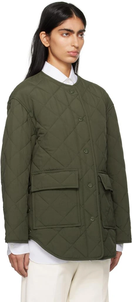 商品Hugo Boss|Khaki Quilted Jacket,价格¥4400,第2张图片详细描述