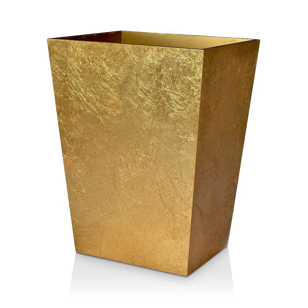 商品Mike and Ally|Eos Silver Leaf Wastebasket,价格¥2053,第1张图片详细描述