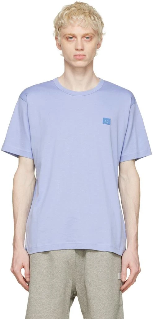 商品Acne Studios|Purple Organic Cotton T-Shirt,价格¥689,第1张图片