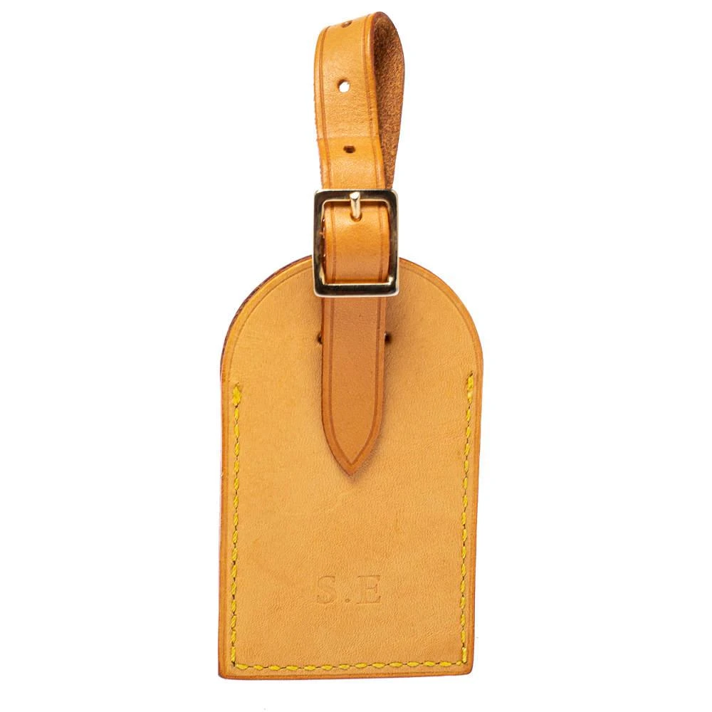 商品[二手商品] Louis Vuitton|Louis Vuitton Vachetta Leather Luggage Name Tag,价格¥824,第3张图片详细描述