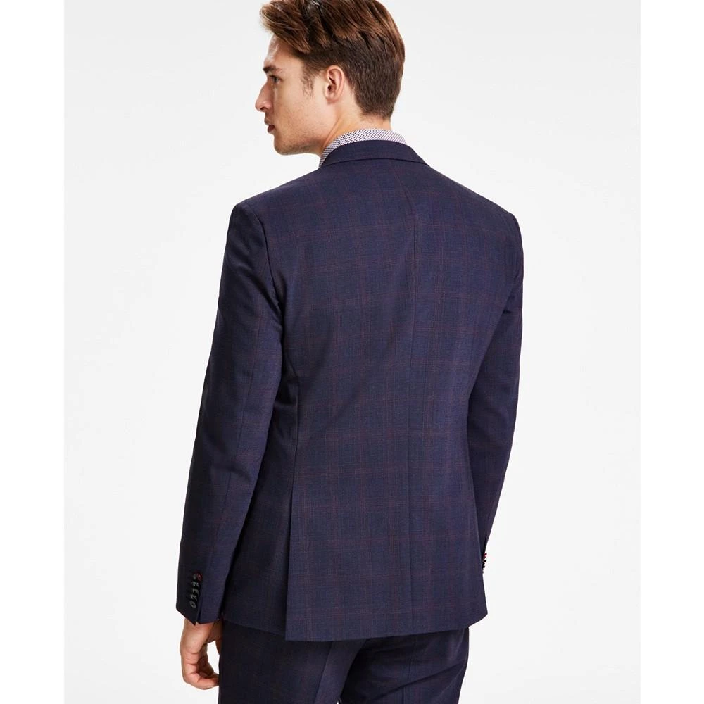 商品Hugo Boss|Men's Modern-Fit Wool Blend Check Suit Jacket,价格¥1047,第2张图片详细描述