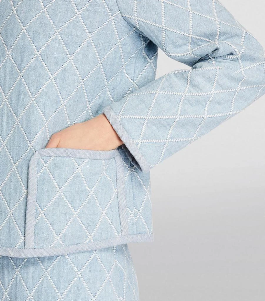 Denim Topstitched Jacket 商品